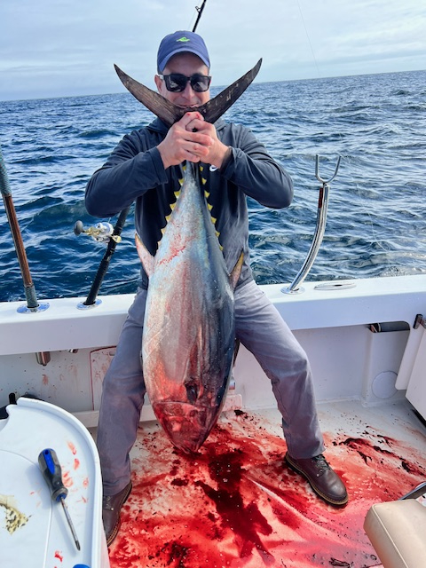 Trophy moment in deep waters beyond Monterey Bay